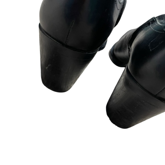 Sam Edelman Black Heeled Ankle Boots - Picture 9 of 11